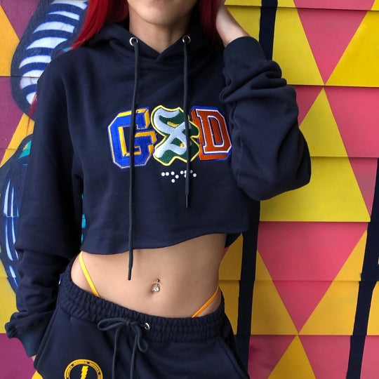 GSD Cropped Hoodie